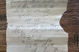 Australia Message in a Bottle