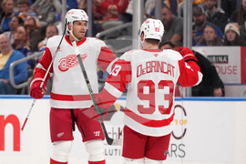 Red Wings Blues Hockey