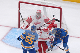 Red Wings Blues Hockey