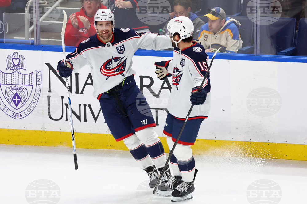 Blue Jackets Sabres Hockey