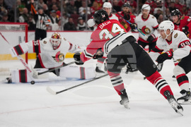 Senators Blackhawks Hockey