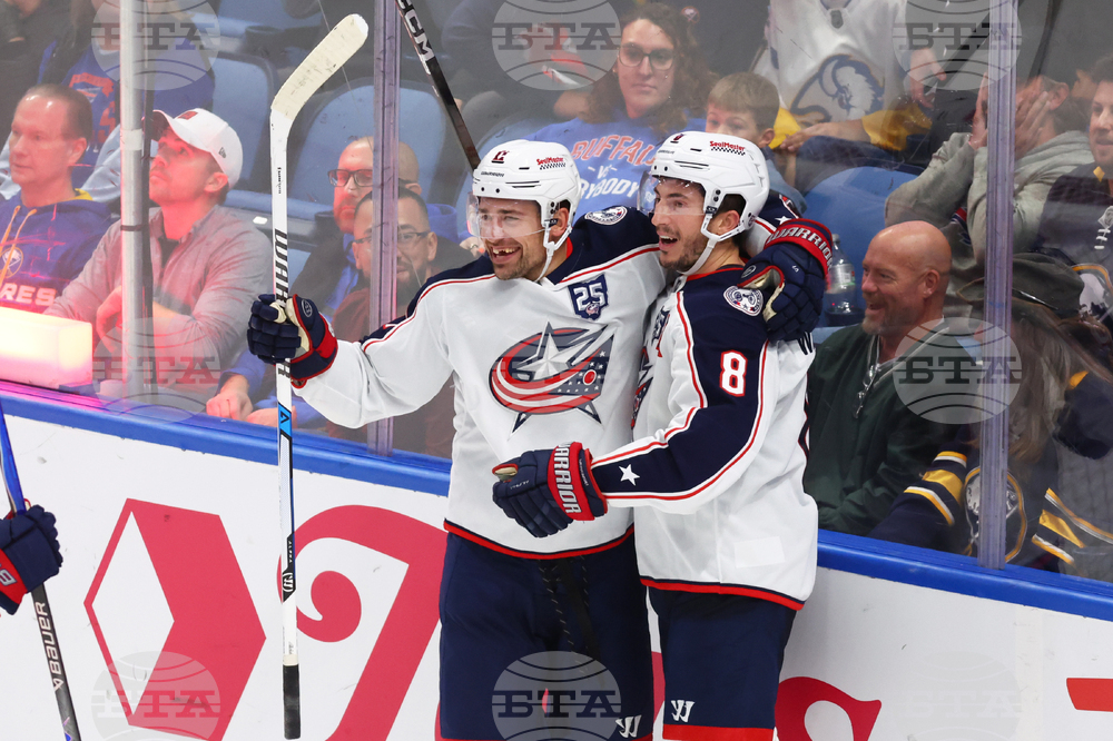 Blue Jackets Sabres Hockey