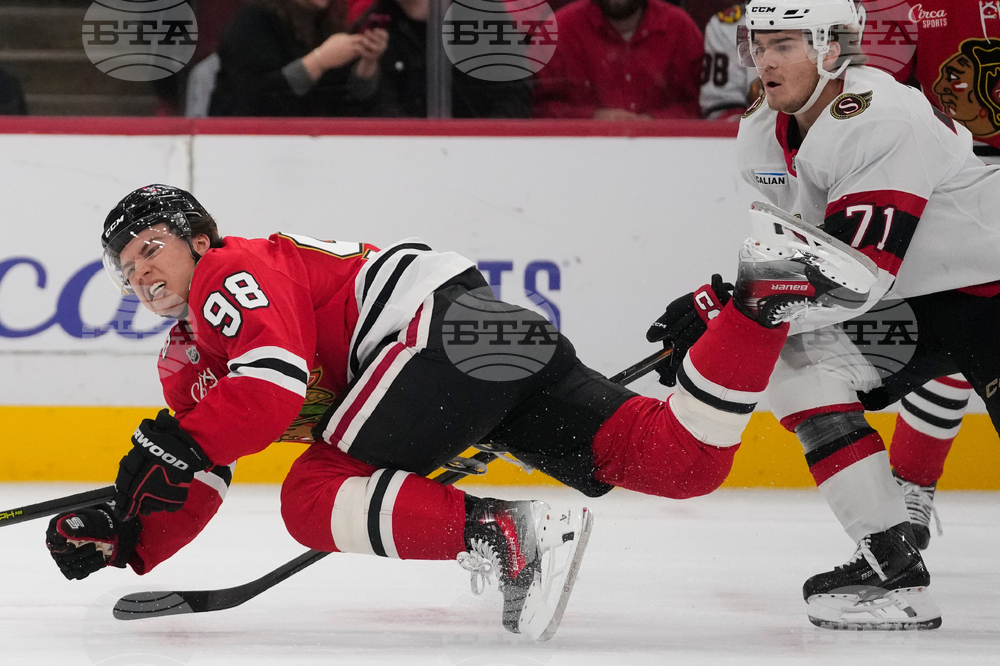 Senators Blackhawks Hockey