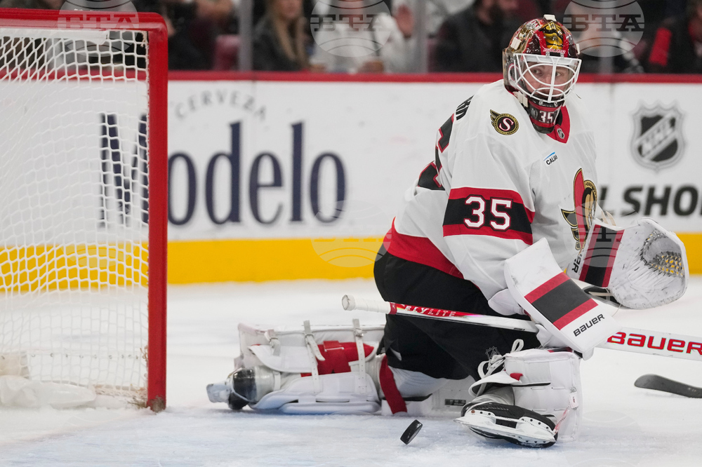 Senators Blackhawks Hockey