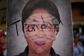 Venezuela Trinidad US Protest