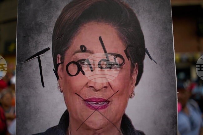 Venezuela Trinidad Protest