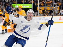 APTOPIX Lightning Predators Hockey