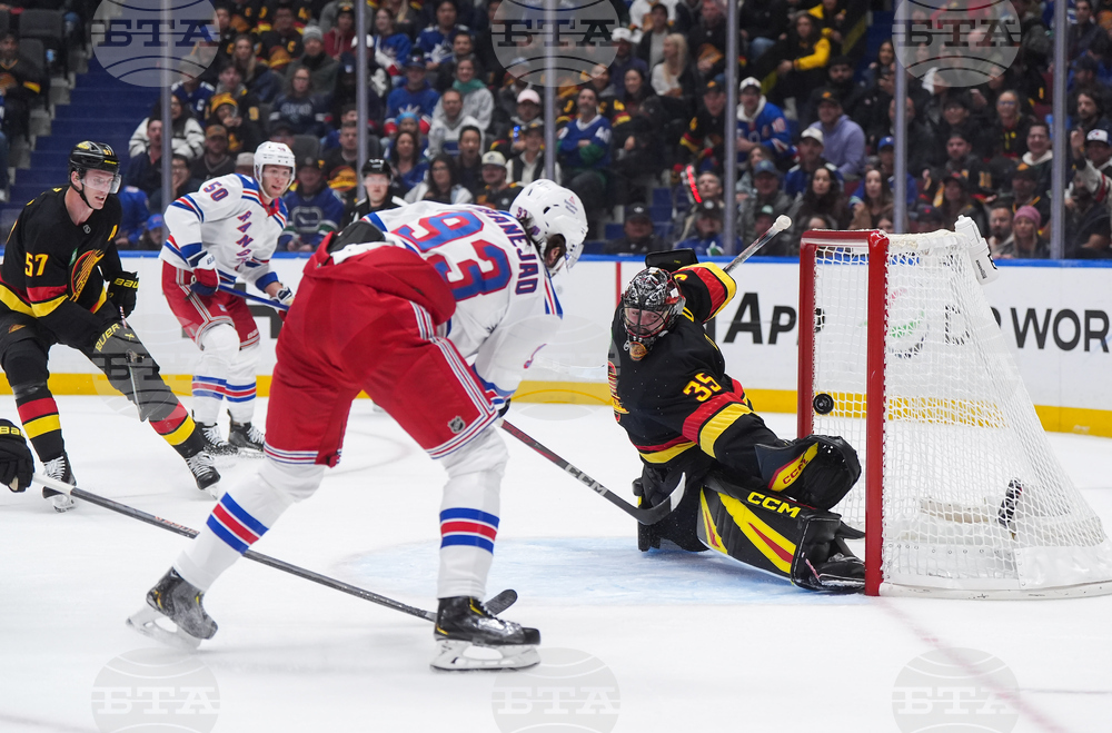 Rangers Canucks Hockey