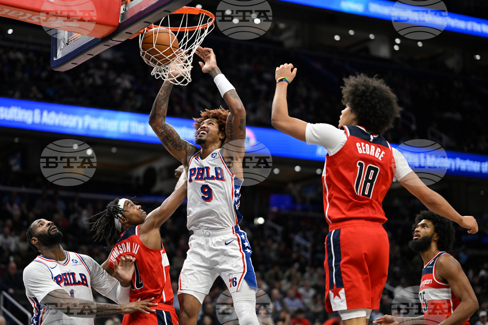 76ers Wizards Basketball