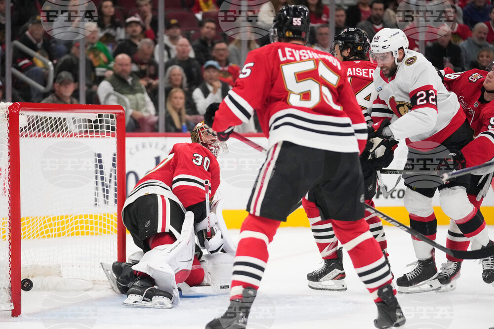 Senators Blackhawks Hockey