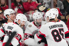 Senators Blackhawks Hockey