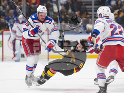 Rangers Canucks Hockey