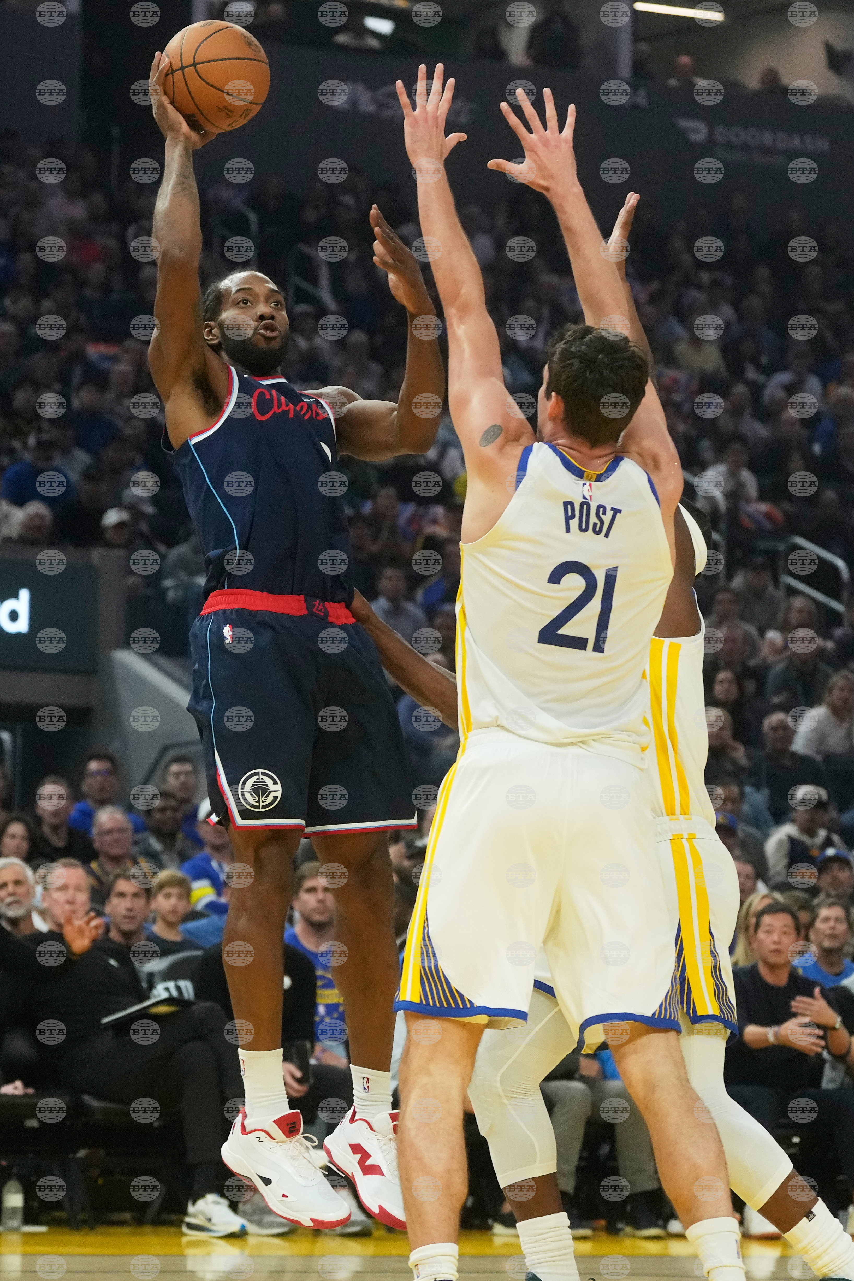 Clippers Warriors Basketball