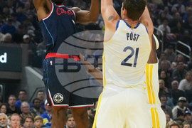 Clippers Warriors Basketball