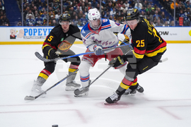 Rangers Canucks Hockey