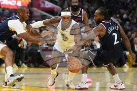 Clippers Warriors Basketball