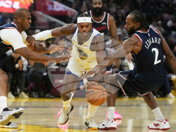 Clippers Warriors Basketball