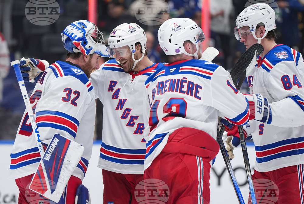 Rangers Canucks Hockey
