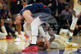 Clippers Warriors Basketball