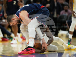 Clippers Warriors Basketball