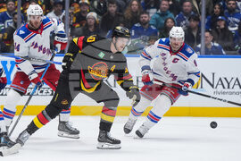 Rangers Canucks Hockey