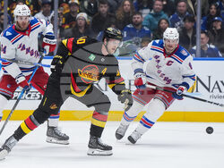 Rangers Canucks Hockey