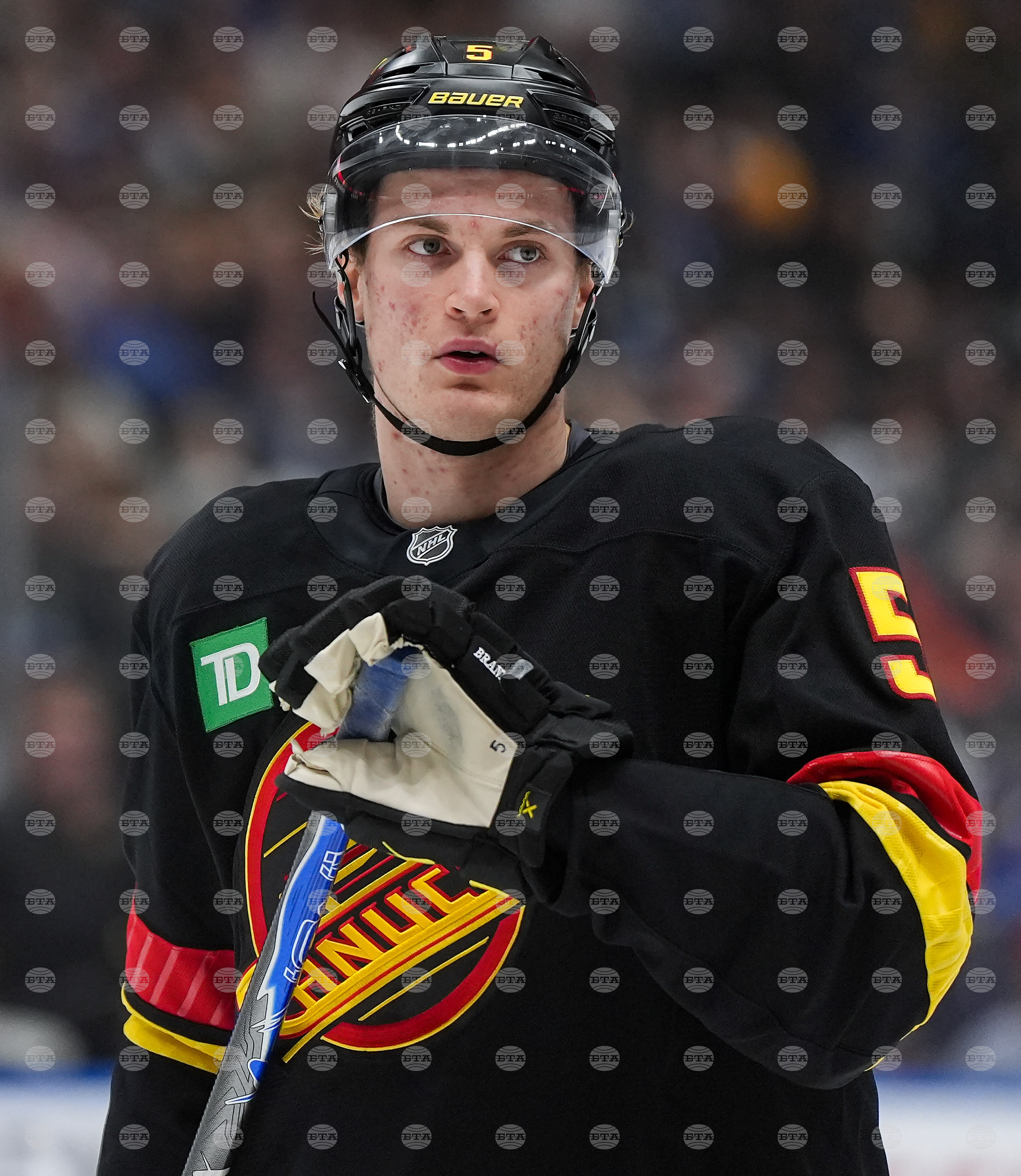 Rangers Canucks Hockey