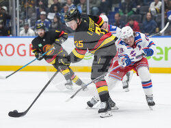 Rangers Canucks Hockey