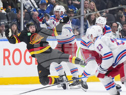 Rangers Canucks Hockey