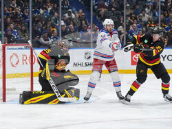 Rangers Canucks Hockey
