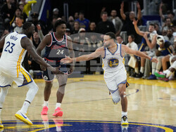 Clippers Warriors Basketball