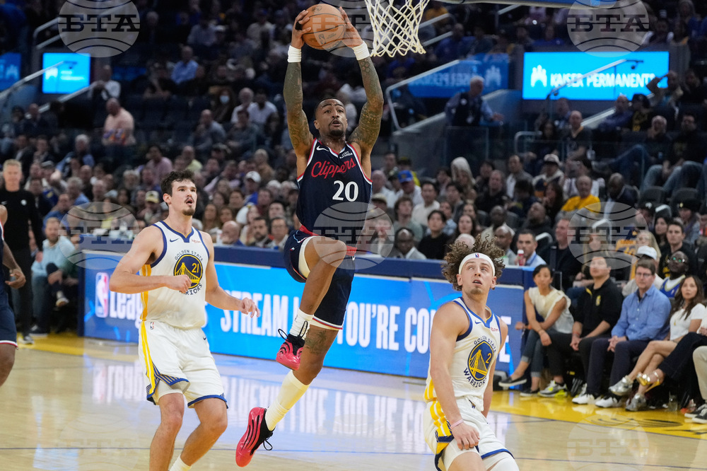 Clippers Warriors Basketball