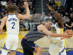 Clippers Warriors Basketball