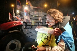 Сърбия - Белград - протест