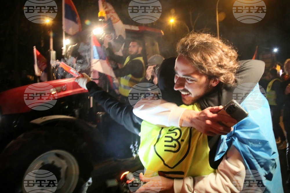 Сърбия - Белград - протест