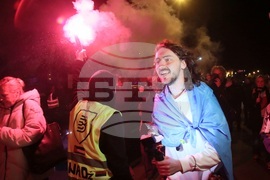 Сърбия - Белград - протест