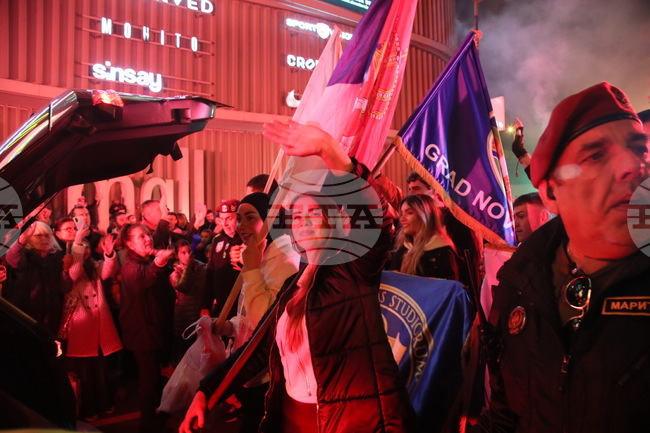 Студенти от Нови Пазар извървяха повече от 300 км пеша в навечерието на годишнината от трагедията в Нови Сад 