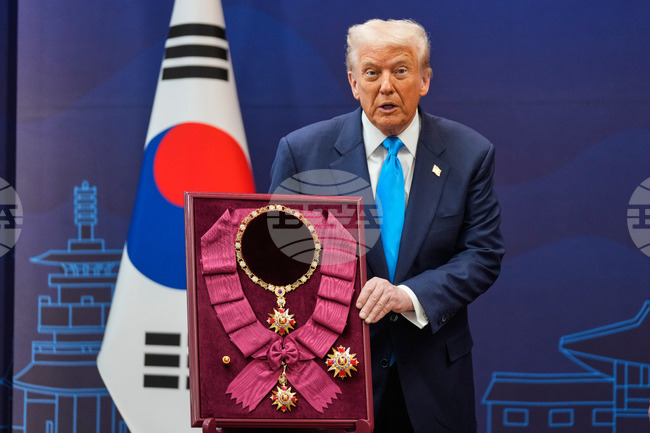 Южнокорейският президент нагости Тръмп с ястия, съчетаващи южнокорейски и американски традиции