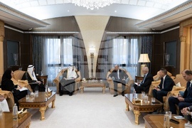 Саудитска Арабия - президент - среща