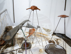 Кураторски тур с Снежана Кръстева представя изложбата „Циркулация“ на Андрис Еглитис. Снимка: Организаторите на събитието