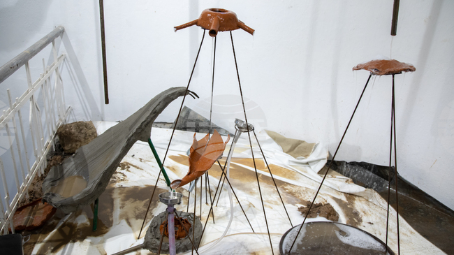 Кураторски тур със Снежана Кръстева представя изложбата „Циркулация“ на Андрис Еглитис