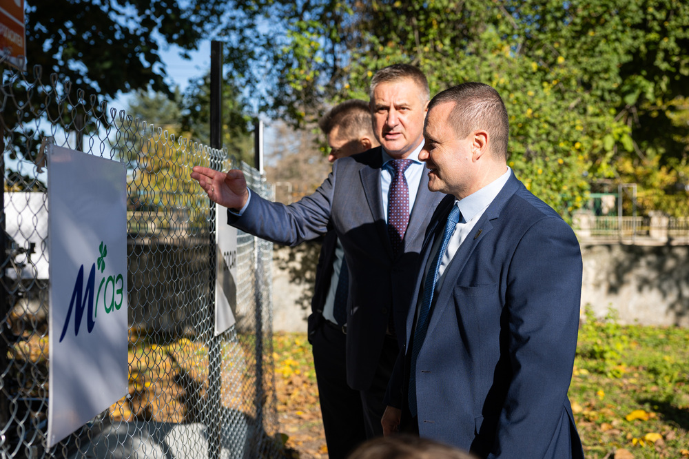 Община Русе, М-Газ и SOCAR откриха в с. Червена вода втори обект от проекта за хибридна газификация