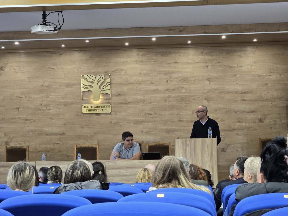 Вторият ден от дискусиите по проект EIT HEI Climate Engine в Лесотехническия университет беше посветен на кръговата икономика