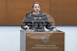 Парламент - заседание - Деница Сачева