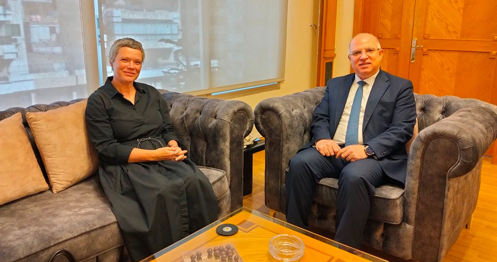 ННА: Министърът на труда на Ливан проведе среща с посланика на ЕС в страната