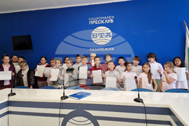 Национален пресклуб на БТА Пазарджик - ученици - посещение