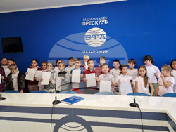 Национален пресклуб на БТА Пазарджик - ученици - посещение