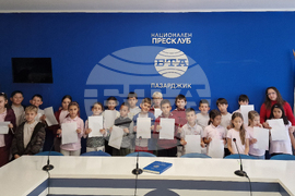 Национален пресклуб на БТА Пазарджик - ученици - посещение