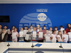 Национален пресклуб на БТА Пазарджик - ученици - посещение