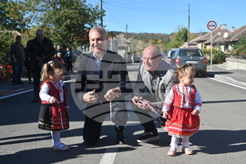 Село Белотинци - новоизграден път - откриване